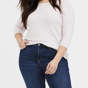 Torrid SUPER SOFT PLUSH LILAC PINK DOLMAN TOP